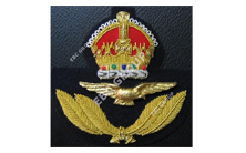 Hand Embroidered Cap Badge