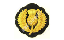 Hand Embroidered Cap Badge