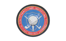 Golf Club Hand Embroidered Badge