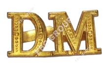 Metal Alphabet Badge