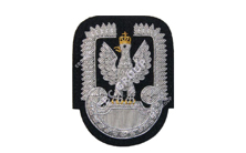 Hand Embroidered Cap Badge