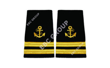  Captain and crew epaulets