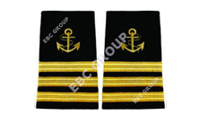 Captain and crew epaulets