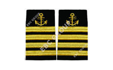 Captain and crew epaulets