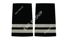  Plain pilot epaulets