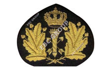 Hand Embroidered Cap Badge