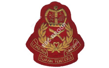  Malysian Security Force Bullion Blazer Badge