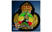 Rasta King Peace & Love Patch