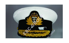  Royal Navy Captain Peak Cap