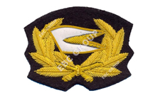 Hand Embroidered Cap Badge