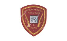 Rifle Club Hand Embroidered Badge